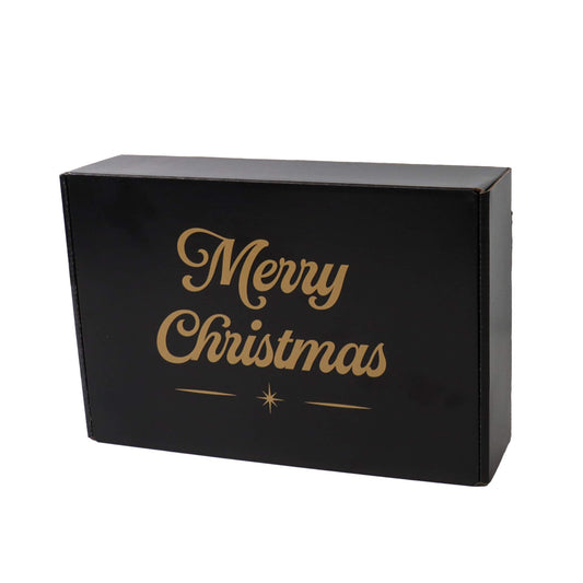Kerstdozen Zwart 280x190x75mm