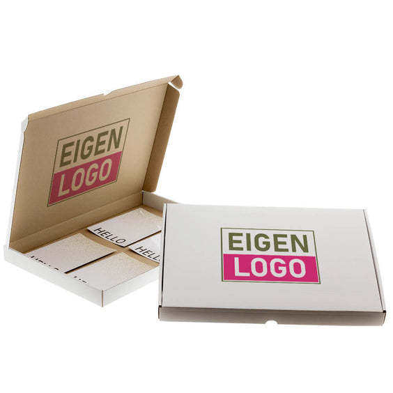 Brievenbusdozen Bovenlader Wit A4+ bedrukken