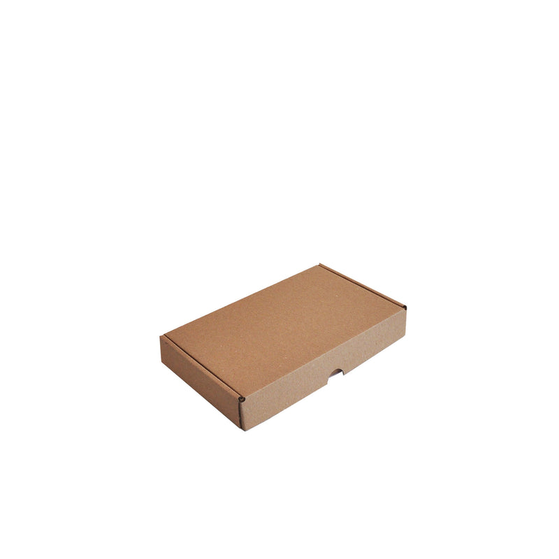 50x Brievenbusdoos bovenlader Bruin A6