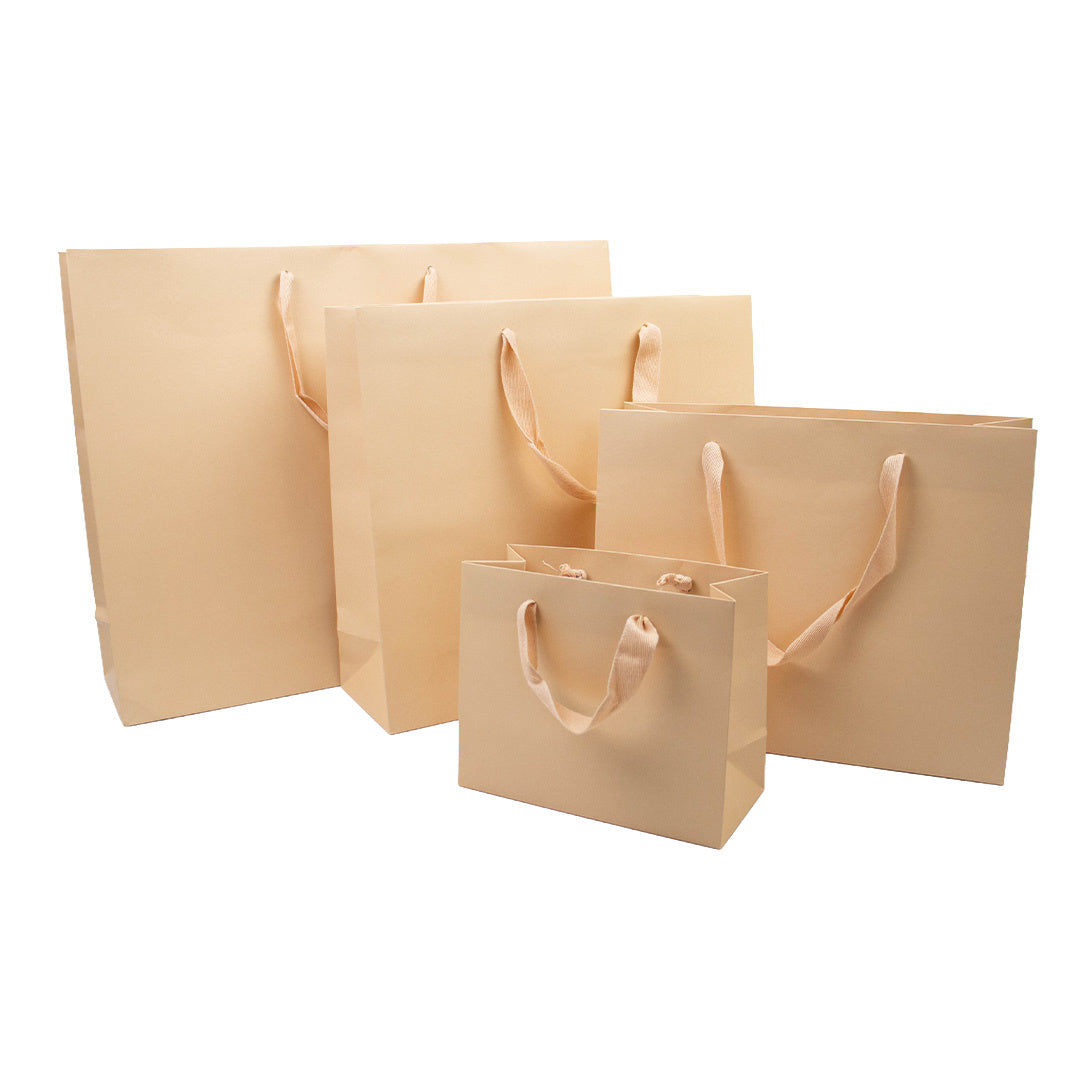 10x cadeautasjes Warm Sand A3