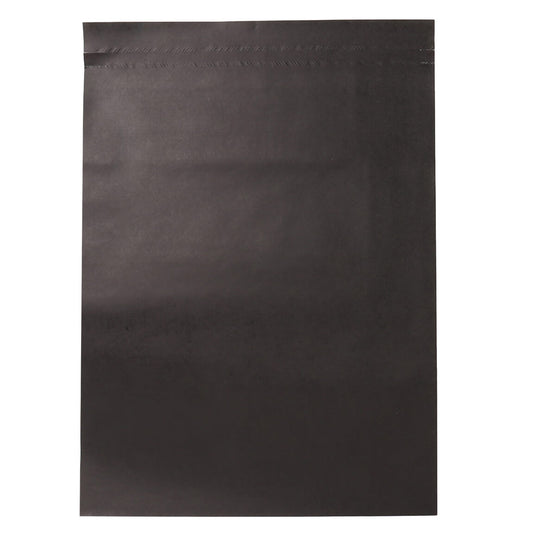 50x Papieren verzendzak Zwart  Medium