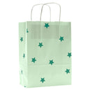 50x papieren tasjes Stars A5
