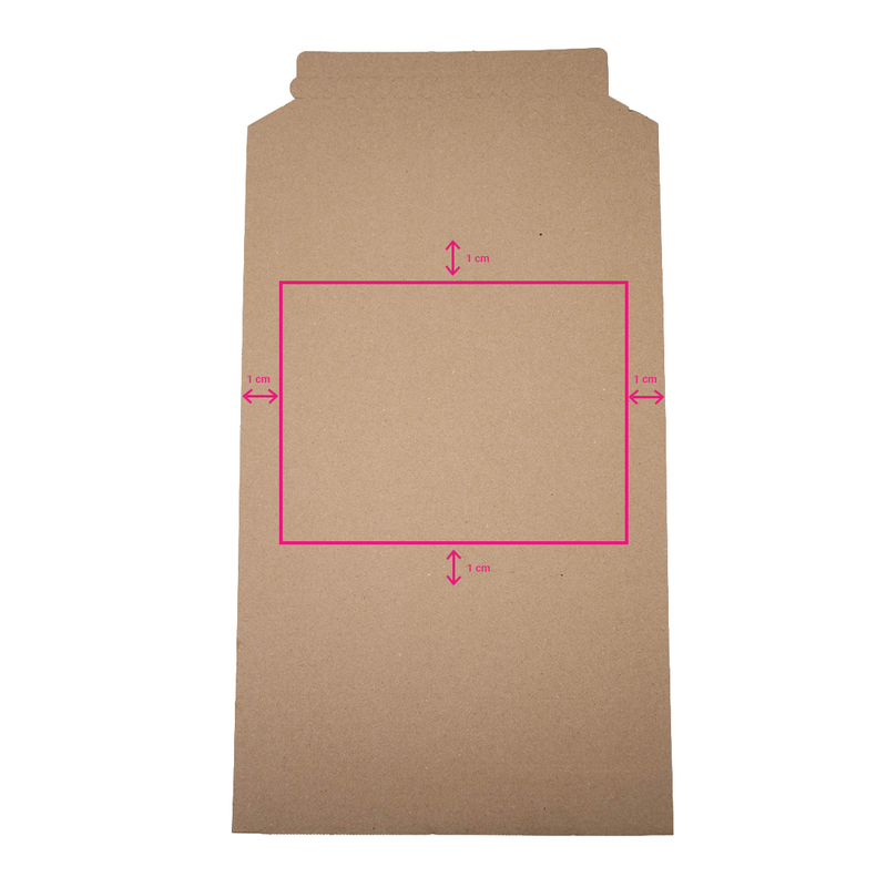 Boekverpakkingen bedrukken 245x165x20-70mm