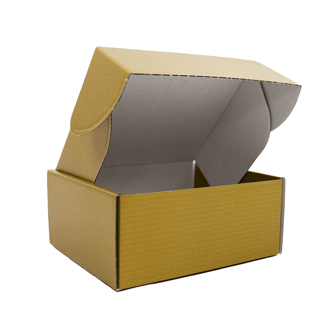 Postdozen bedrukken Goud 160x130x90mm