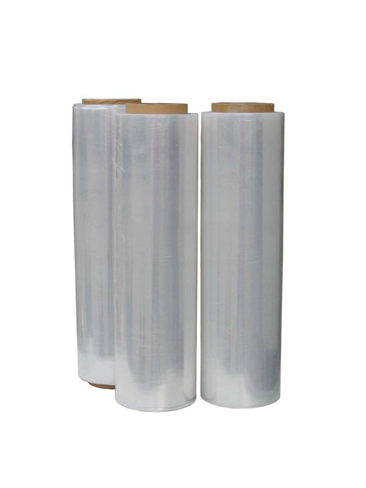 Wikkelfolie transparant 50cm x 300mtr 23my
