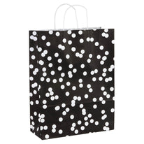 50x papieren tasjes Dots A3