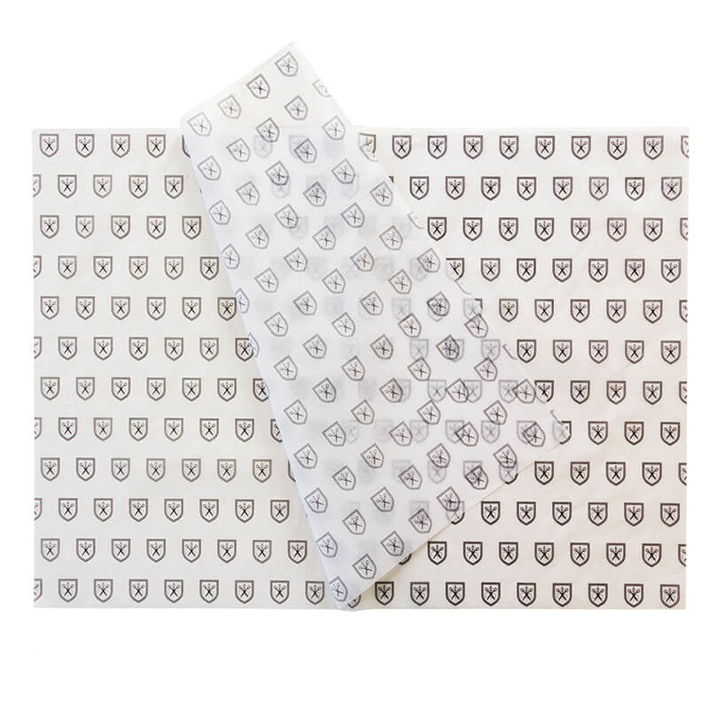 Vloeipapier 50x70cm 17 grams 1 kleur bedrukt