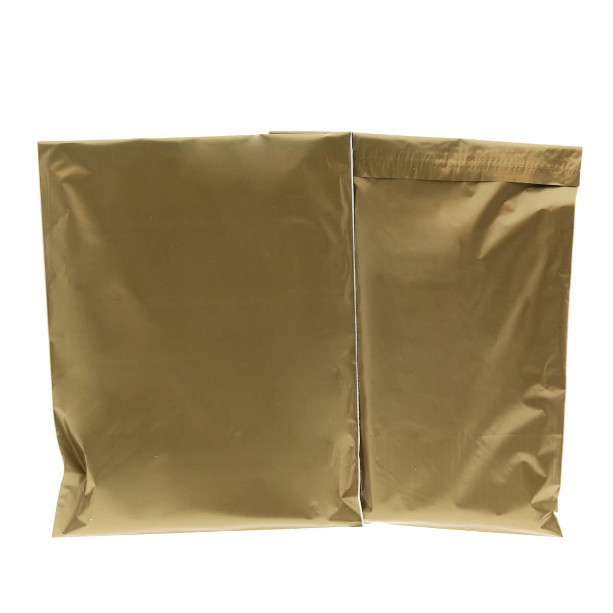 100x verzendzakken Goud Medium Staand