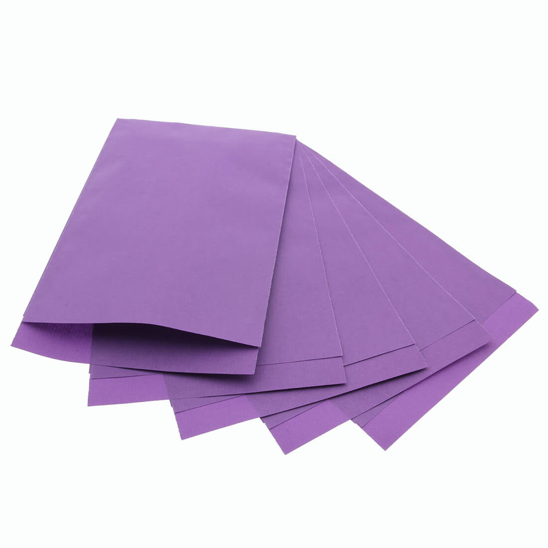 200 x Papieren Zakjes Paars 17x25cm