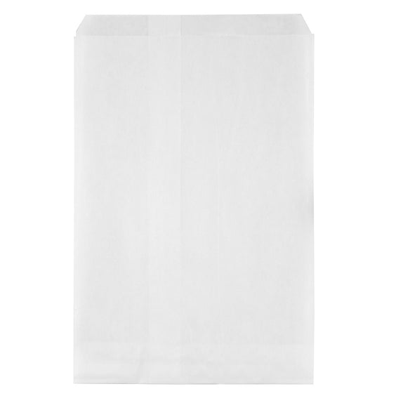 1000x Fourniturenzakjes wit 17.5x26cm