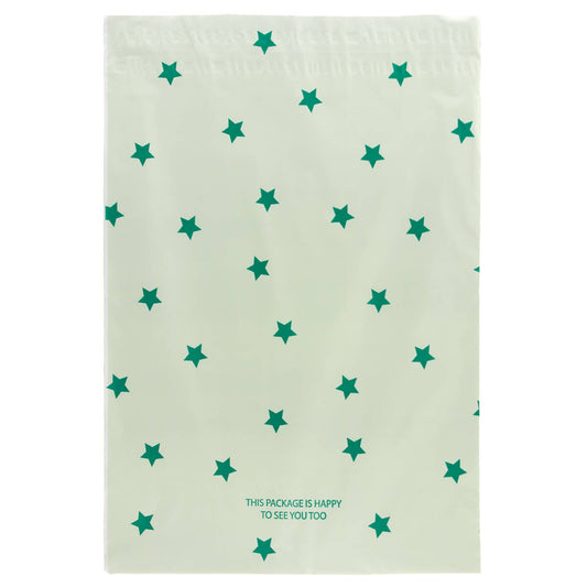 100x verzendzakken Stars Medium Retoursluiting