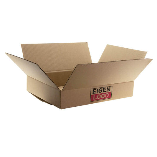 Dozen bedrukken Bruin 395x290x75mm