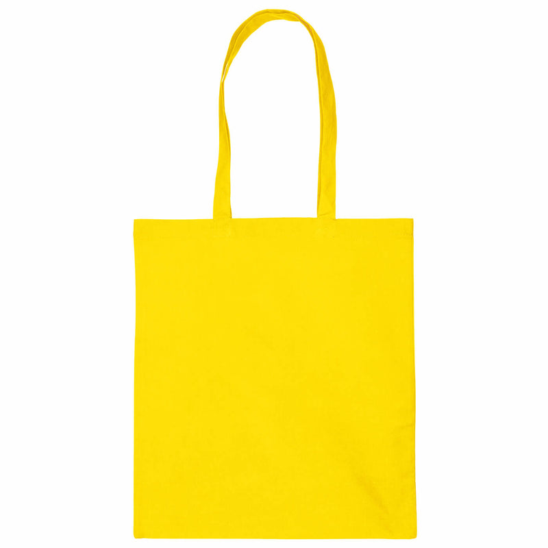 25x katoenen tas Geel 38x42cm