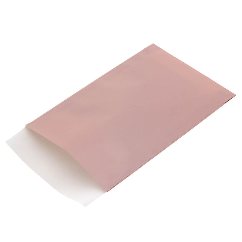 200 x Papieren Zakjes Rosé Goud  10x16cm