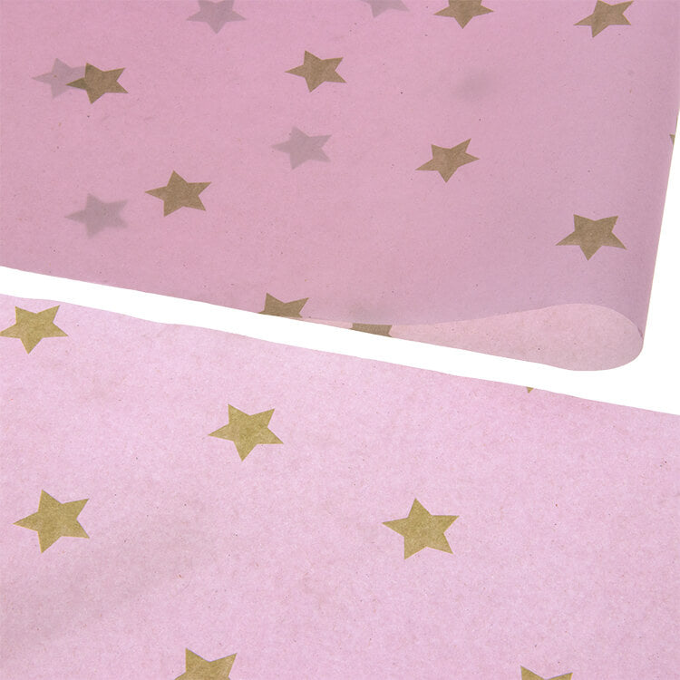 Vloeipapier 35x50cm Stars Gold