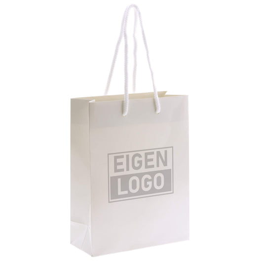 Cadeautasje bedrukken Wit A5
