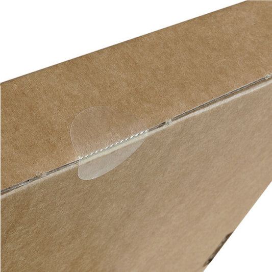 1000x sluitzegel + perforatie transparant 40mm