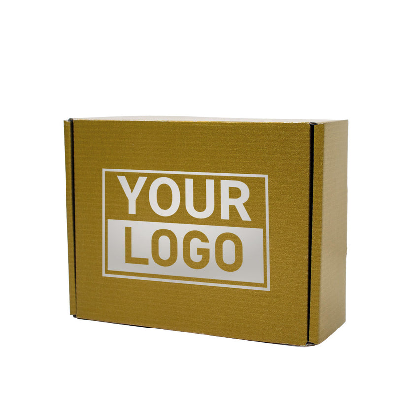 Postdozen bedrukken Goud 160x130x90mm