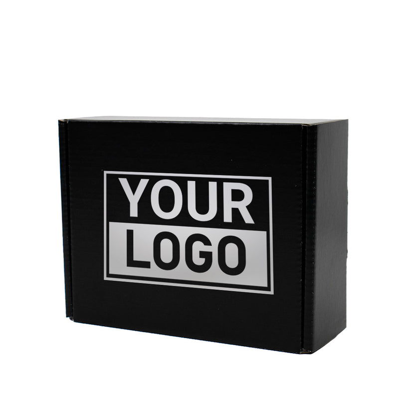 Postdozen bedrukken Zwart 160x130x60mm