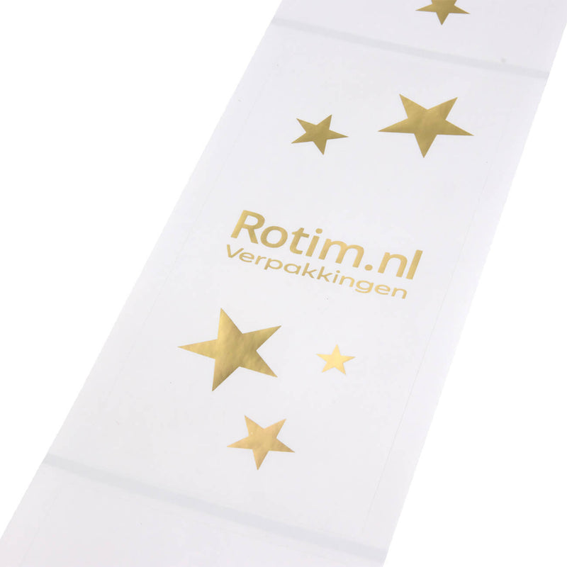 Sluitstickers laten drukken - Metallic