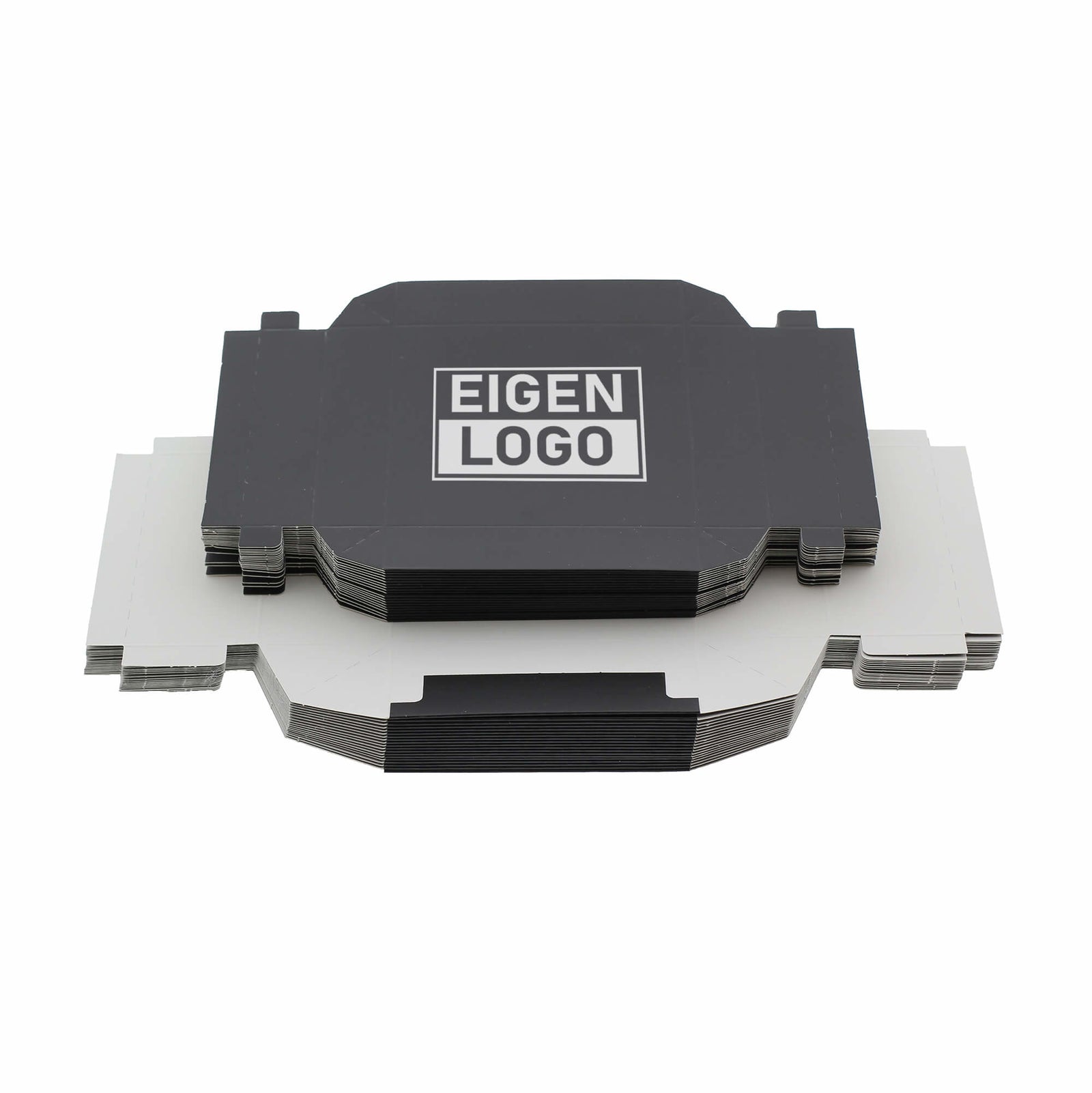 Geschenkdoos bedrukken Zwart 125x125x55mm
