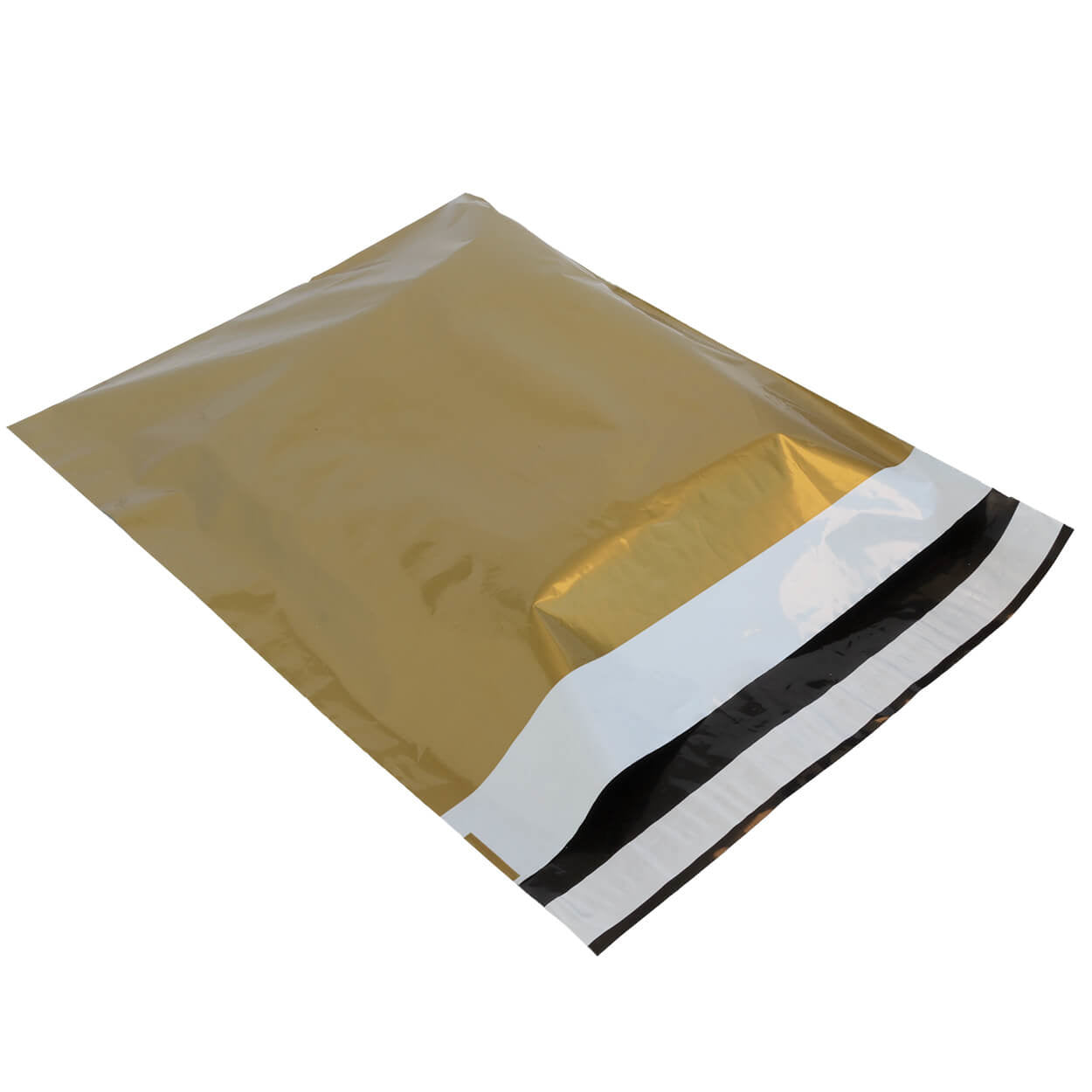 100x verzendzakken Goud Small Staand