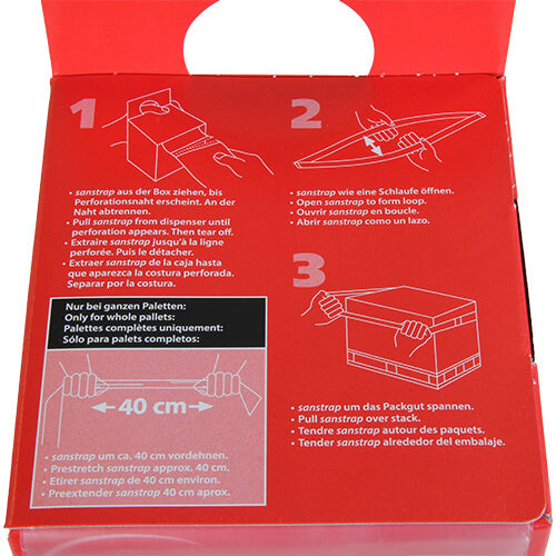 Rekbaar Palletband-Sanstrap 10cm