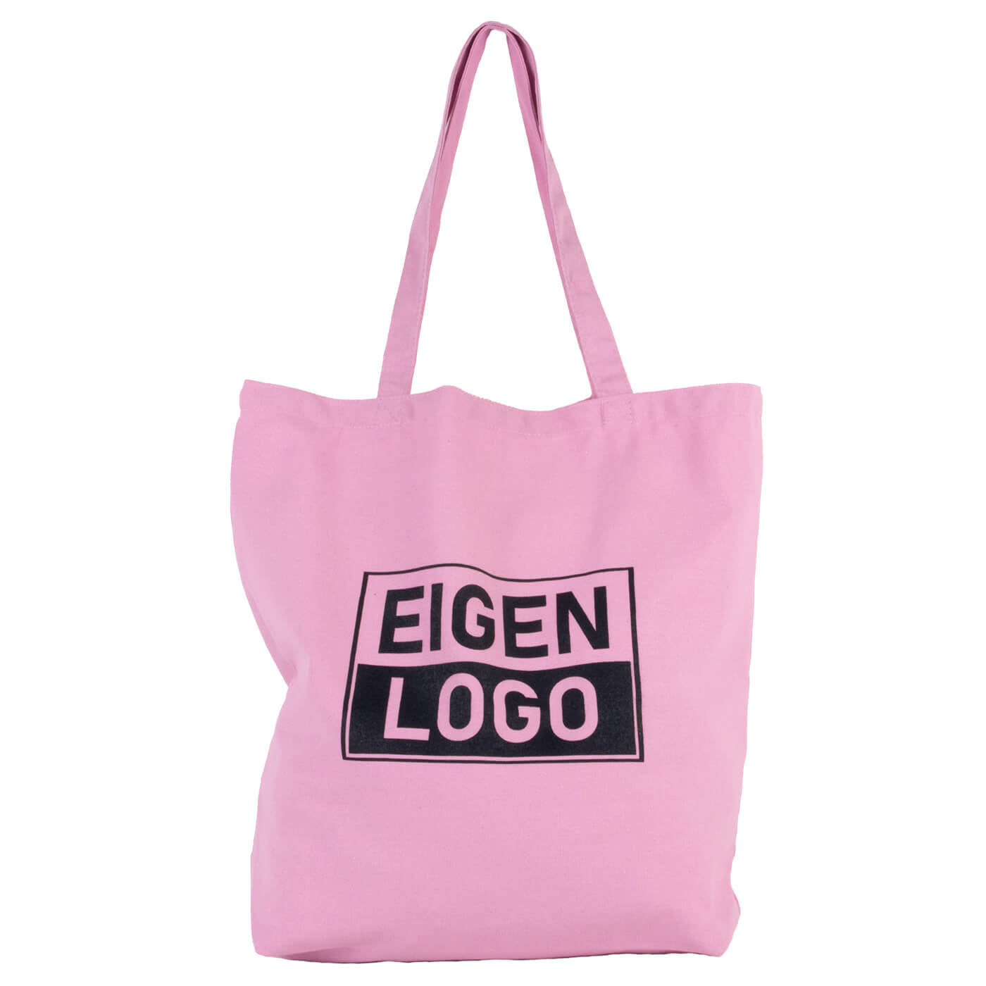 Katoenen tas bedrukken 54x48+14cm Pink Lavender - Spoed