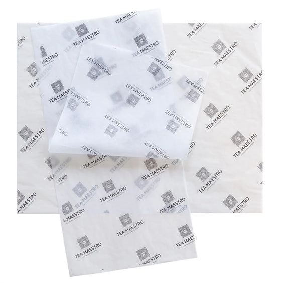 SAMPLE Vloeipapier 50x70cm 22 grams 1 kleur bedrukt