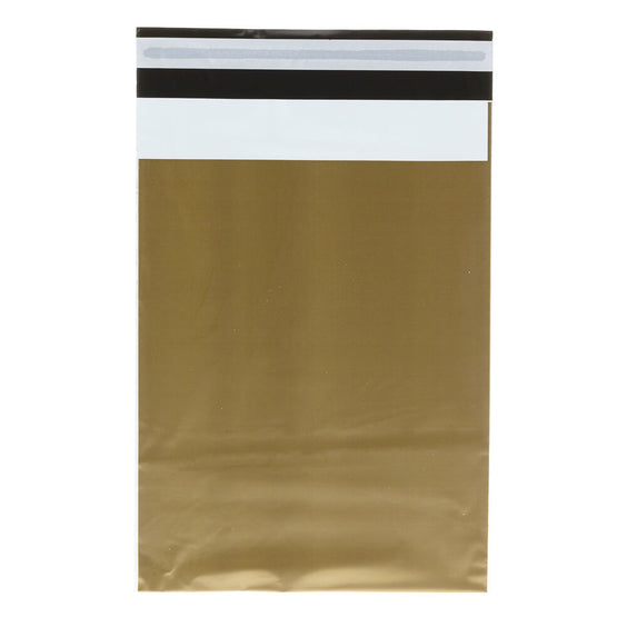 100x verzendzakken Goud Small Staand