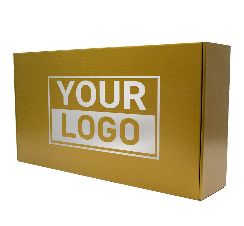 Postdozen bedrukken Goud 610x329x135mm