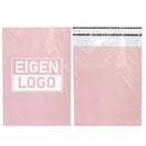 Roze verzendzakken bedrukken Medium
