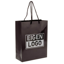 Cadeautasje bedrukken Zwart A4