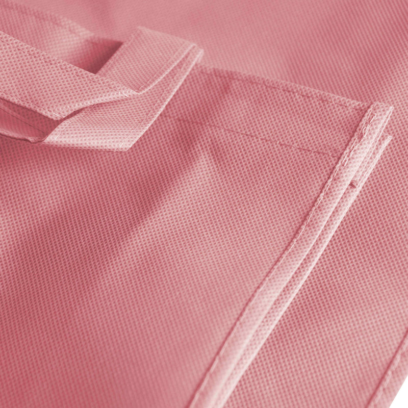 10x Shopper Oud Roze non woven 42x12x35cm