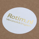 Stickers laten drukken - Rond - Metallic