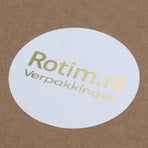 Stickers laten drukken - Rond - Metallic