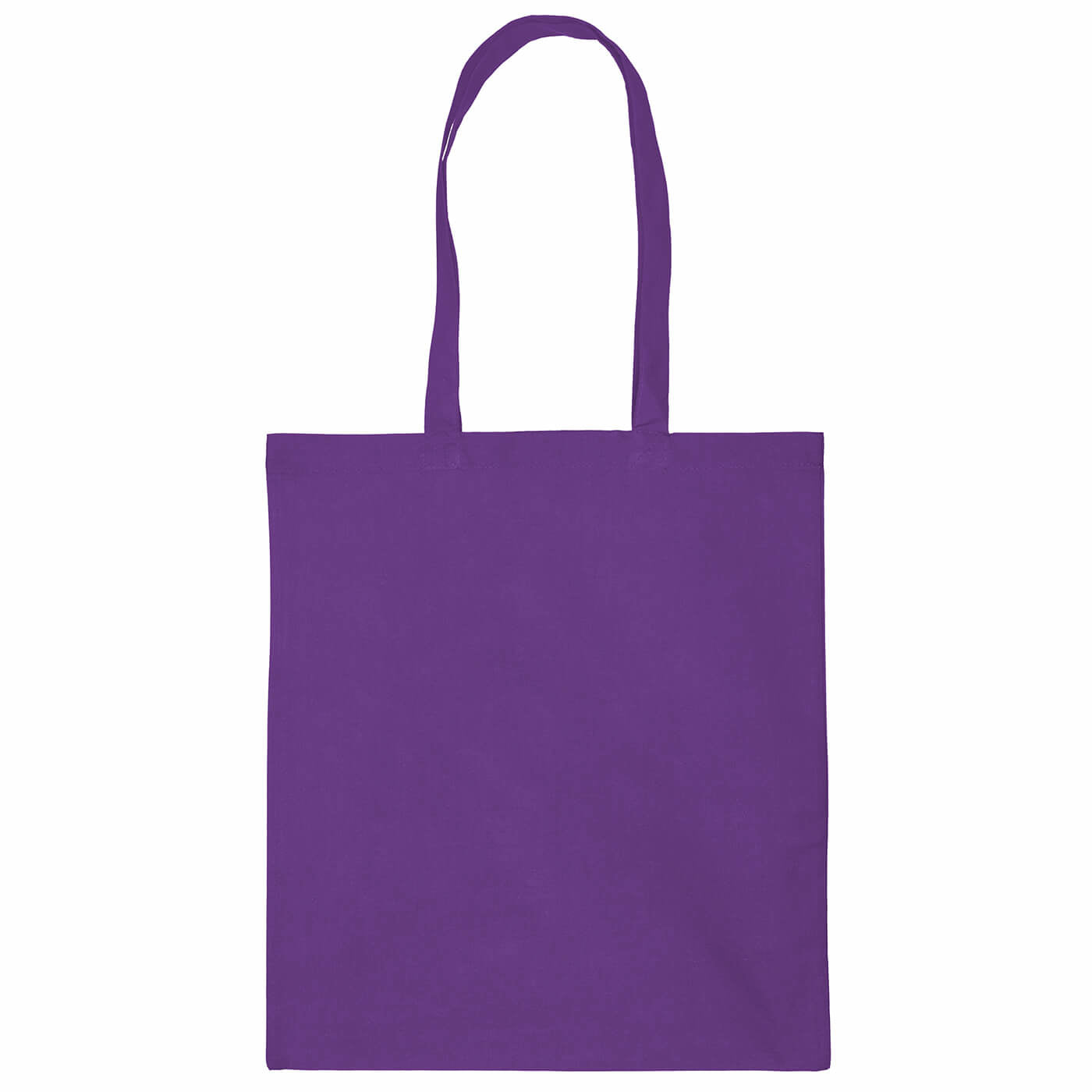 25x katoenen tas Paars 38x42cm