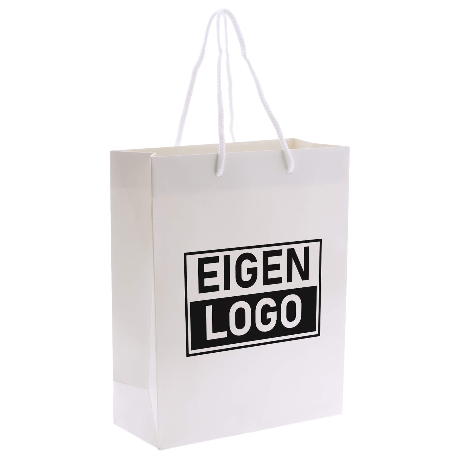Cadeautasje bedrukken Wit A4