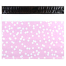 100x verzendzakken Dots Roze Large