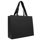 10x cadeautasjes Mat Zwart A4