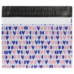 100x verzendzakken Happy Hearts Large Retoursluiting