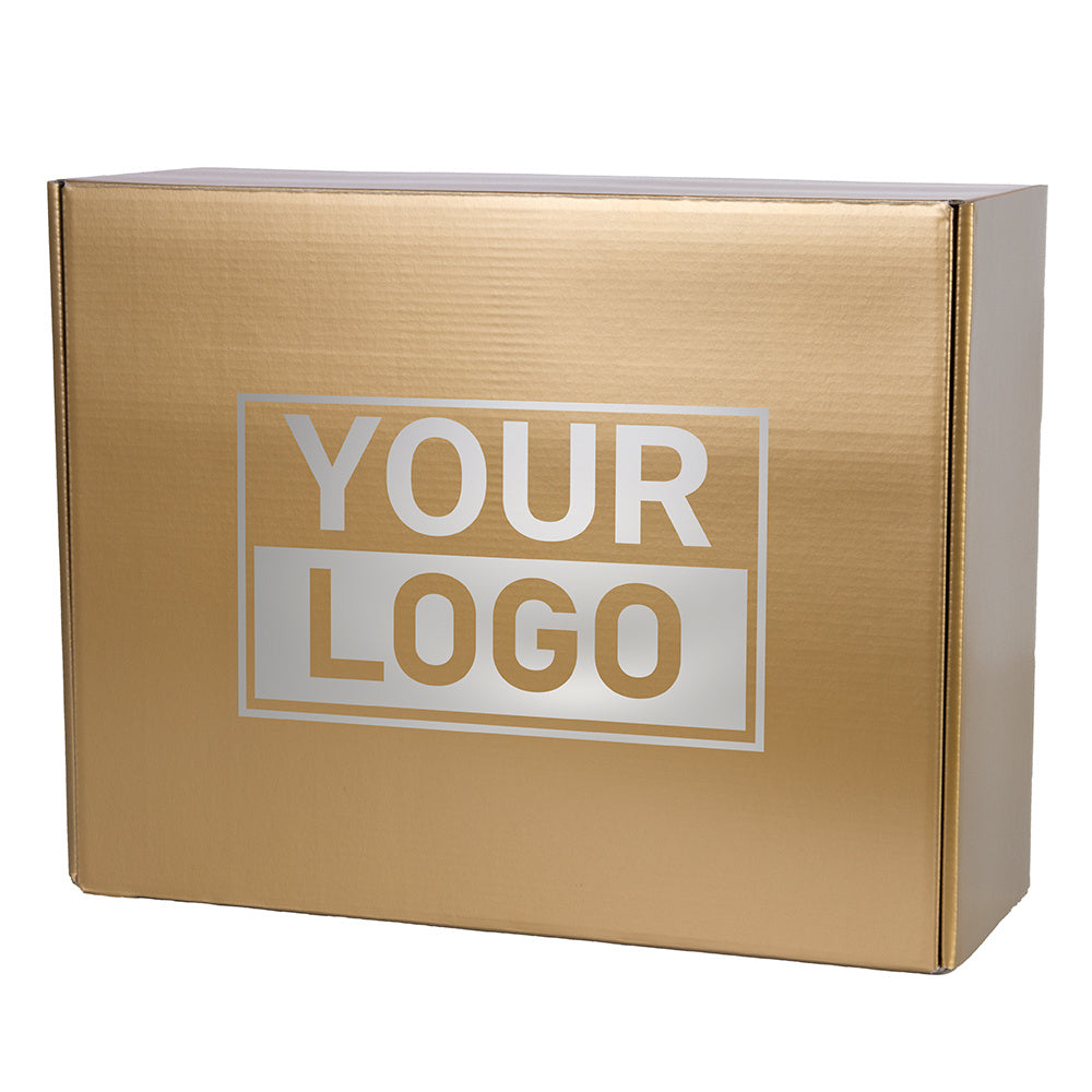 Postdozen bedrukken Goud 380x300x140mm