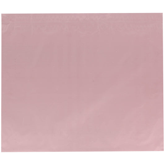 100x verzendzakken Hartjes Roze Large Retoursluiting