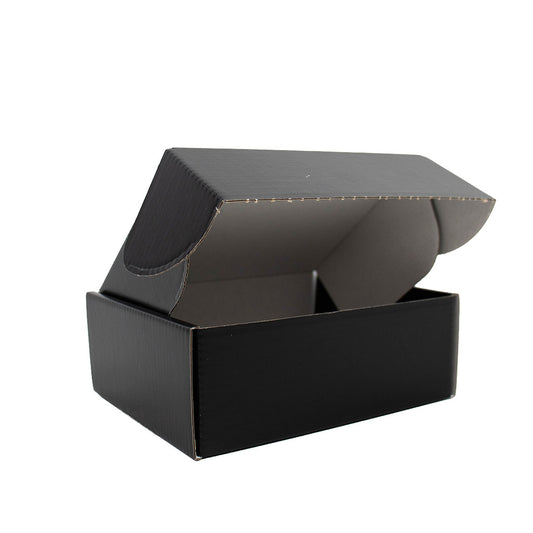 25x postdozen Zwart 160x130x60mm