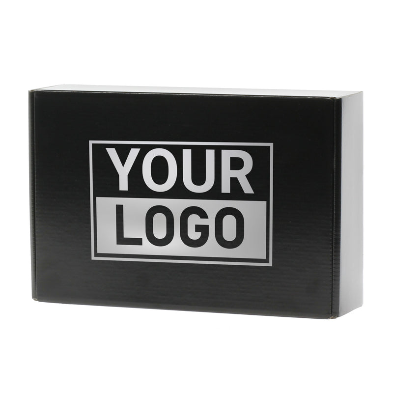 Postdozen bedrukken Zwart 280x190x75mm