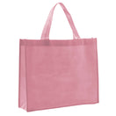 10x Shopper Oud Roze non woven 42x12x35cm