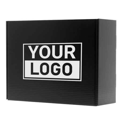 Postdozen bedrukken Zwart 380x300x140mm