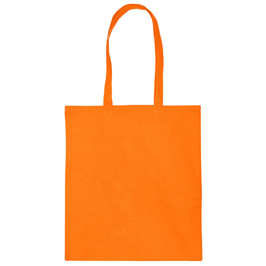 25x katoenen tas Oranje 38x42cm
