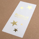 Sluitstickers laten drukken - Metallic