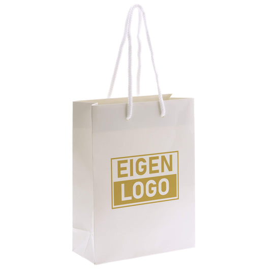 Cadeautasje bedrukken Wit A5